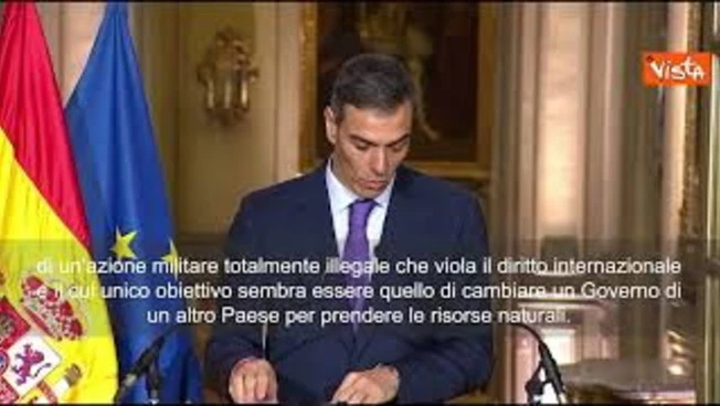 Sanchez: Operazione USA in Venezuela illegale e pericolosa