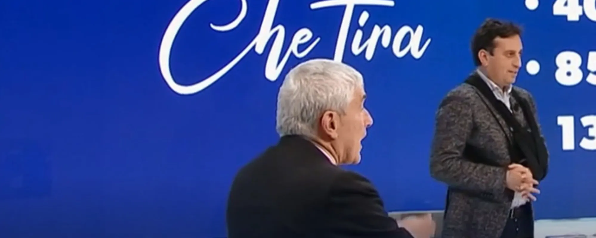 "Ti sta bene!": Casini, uno spietato sfottò a Parenzo