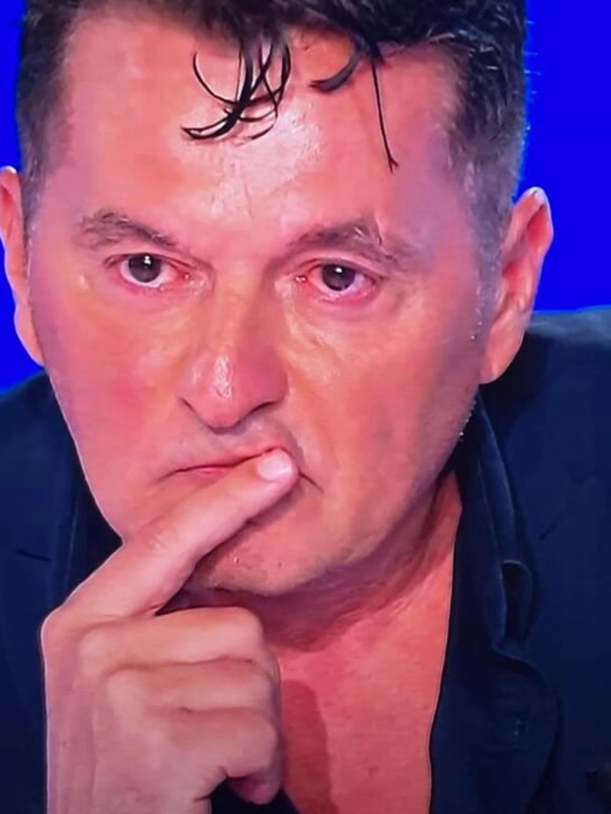 Domenica In, "scusa Mara...": il crollo di Teo Mammucari