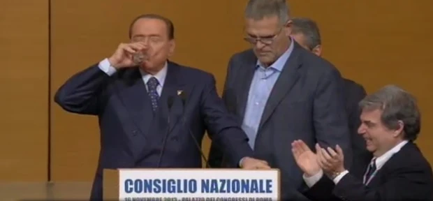 Lieve malore per il Cav