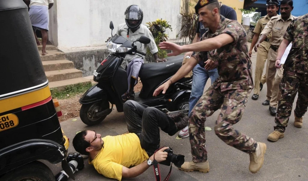 Il maresciallo Massimiliano Latorre