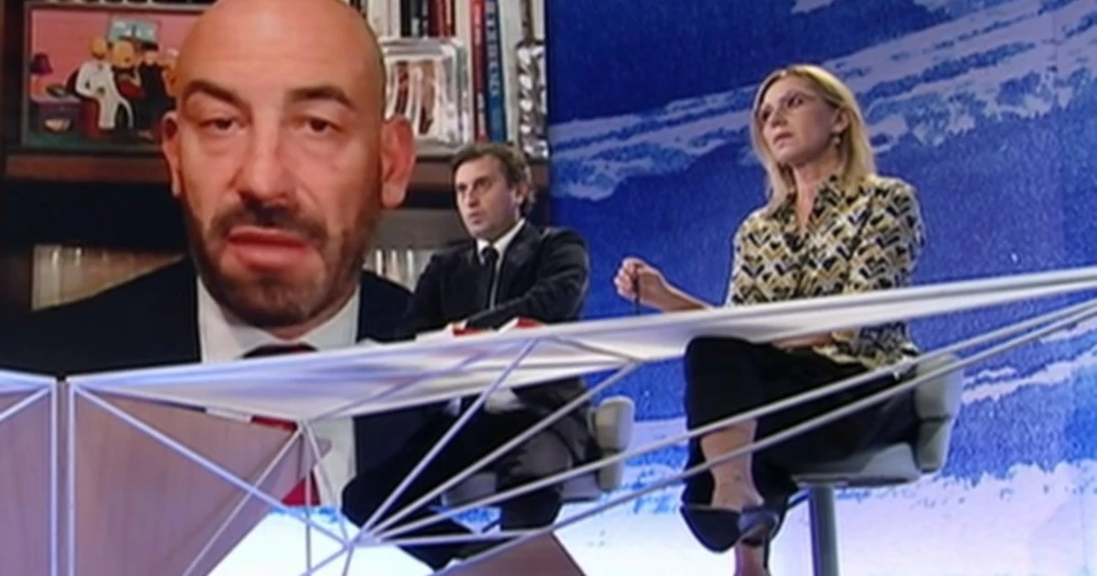 In Onda, Concita De Gregorio: "Dobbiamo salutarlo". Matteo Bassetti se ne va, interruzione in diretta