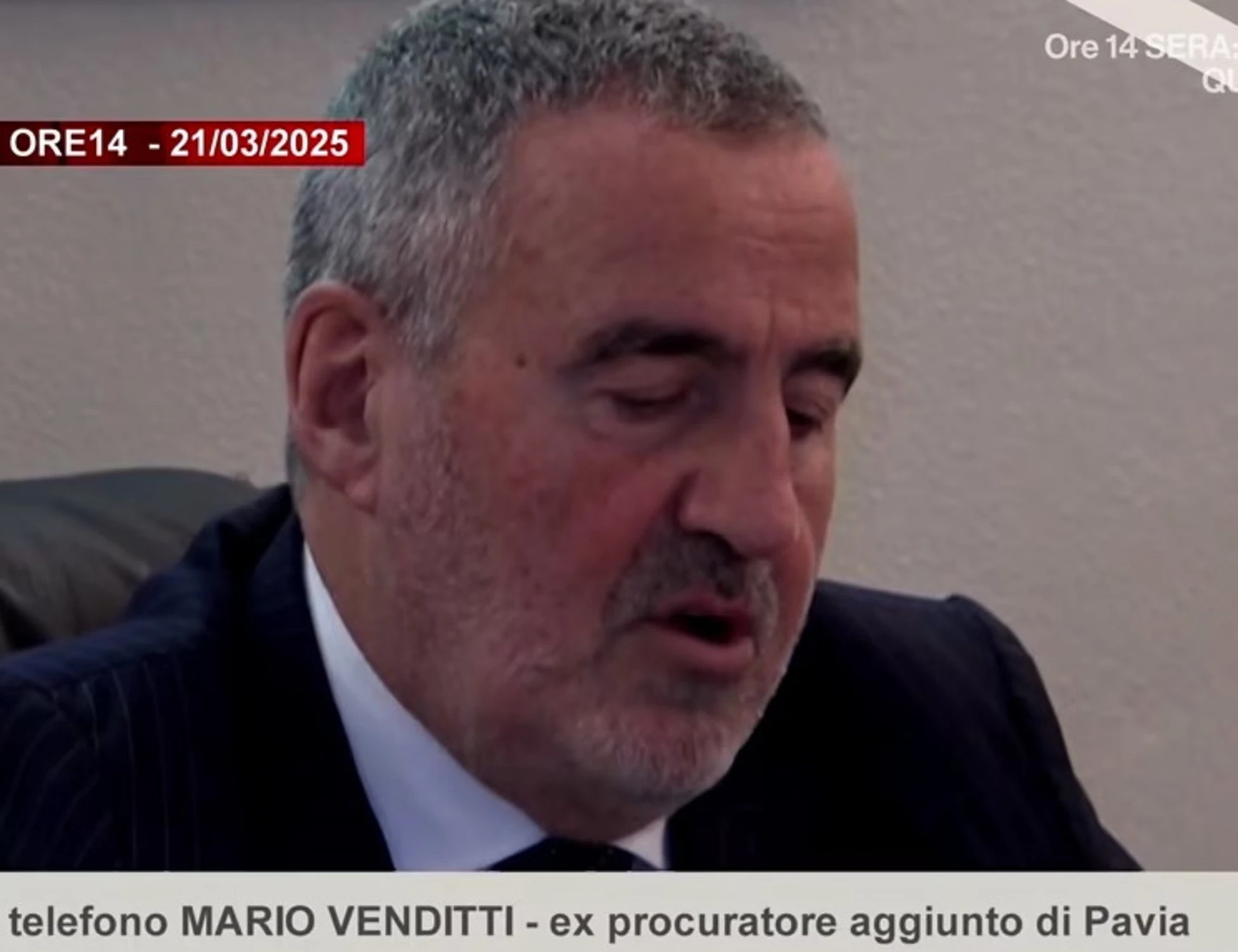 Garlasco, le 800 telefonate dell'ex pm Venditti nel mirino: il cerchio si stringe