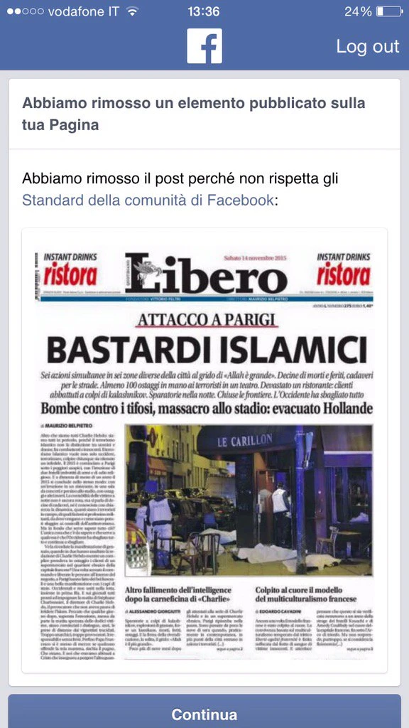Cruciani difende il titolo di Libero: bannato