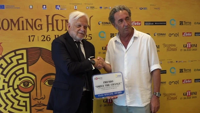 Giffoni Sorrentino nagradil Anas za "Drive the Change"