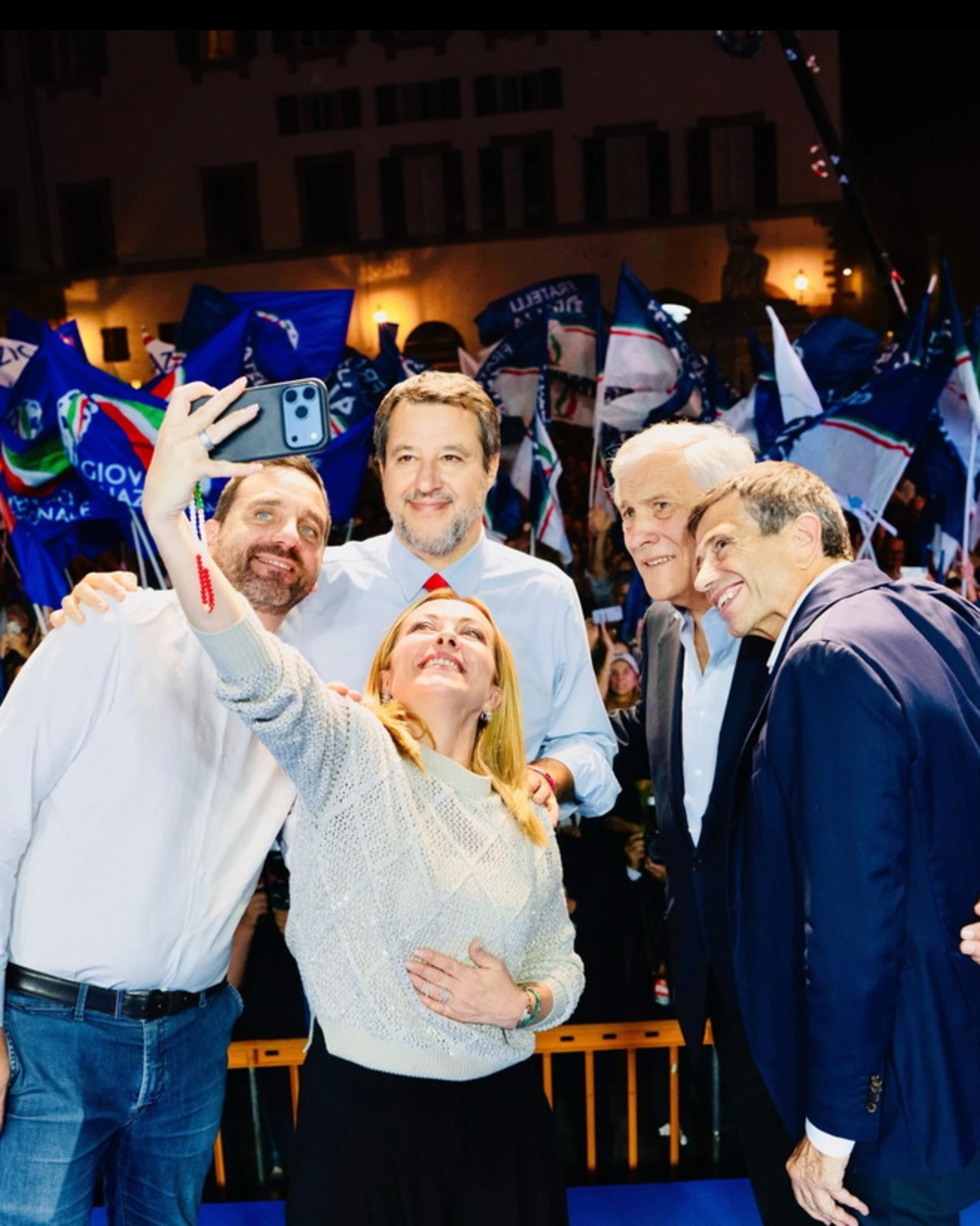 Meloni lancia Tomasi: "Sinistra un grande Leoncavallo, in Toscana possiamo vincere"