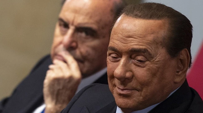 &nbsp;Silvio Berlusconi e Bruno Vespa