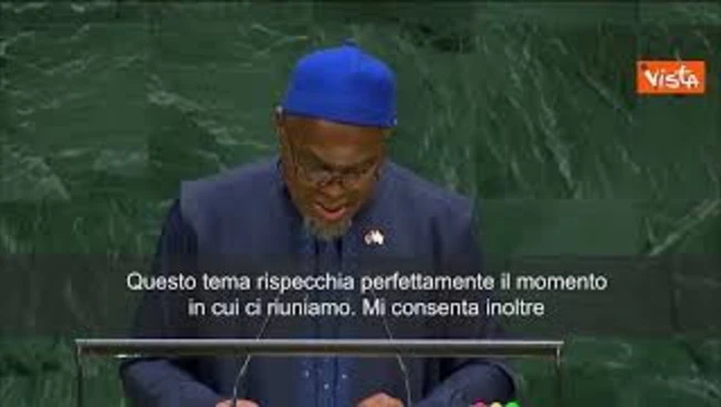 Jallow (Gambia) ad Onu: Grazie per sostegno a multilateralismo anche con venti contrari impetuosi