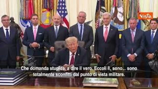 Trump su uso armi nucleari in Iran: Lo escludo. Poi alla giornalista: Che domanda stupida