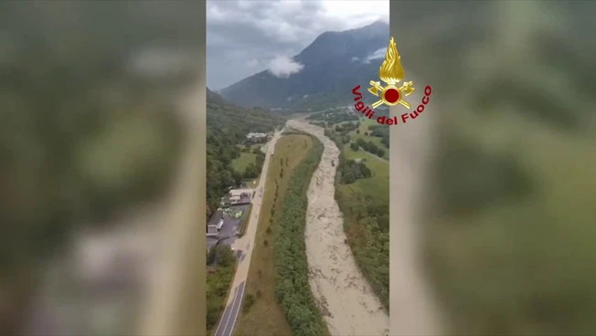 Maltempo,  in Lombardia oltre 400 operazioni di soccorso dei Vigili del Fuoco