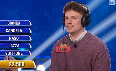 L'Eredità, Gabriele umiliato: "L'imbarazzo di Liorni"