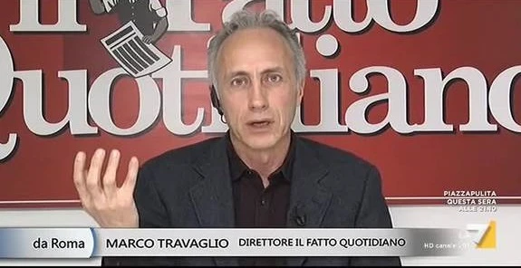 Otto e Mezzo, supercazzola grillina di Marco Travaglio? Clamoroso: Lilli Gruber lo incenerisce