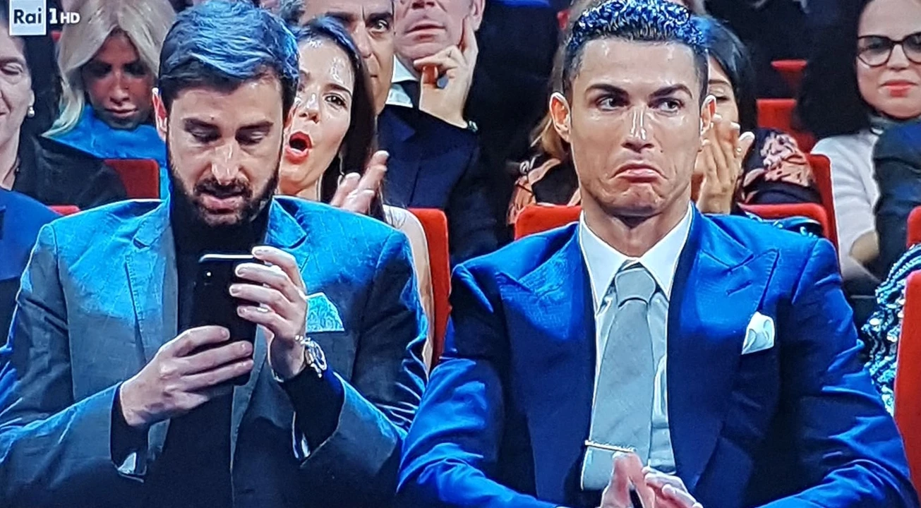 Sanremo 2020, Georgina Rodriguez regala un tango bollente sotto gli occhi di Cristiano Ronaldo