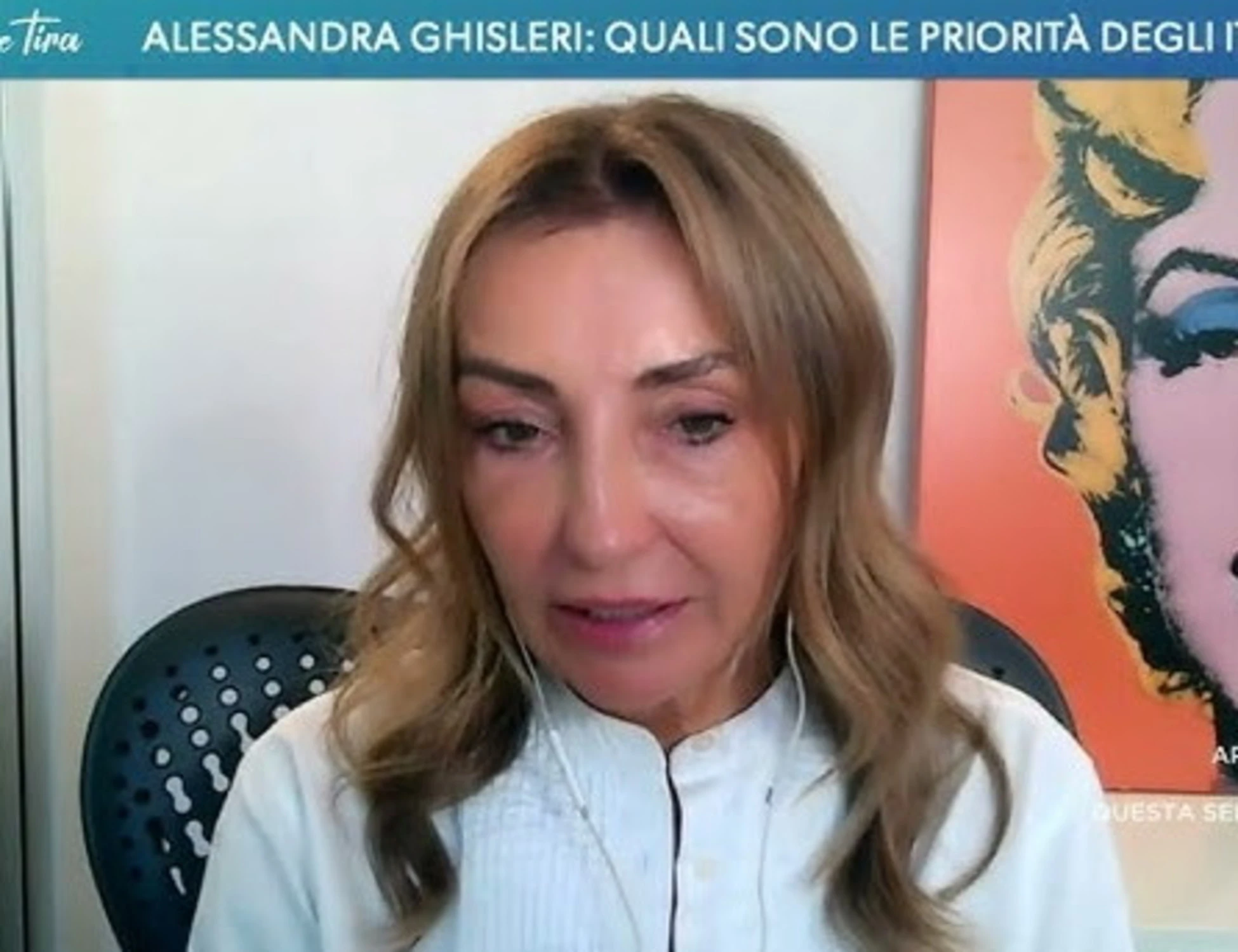Ghisleri, doccia gelata per la sinistra: "Cosa pensano gli italiani dei migranti"