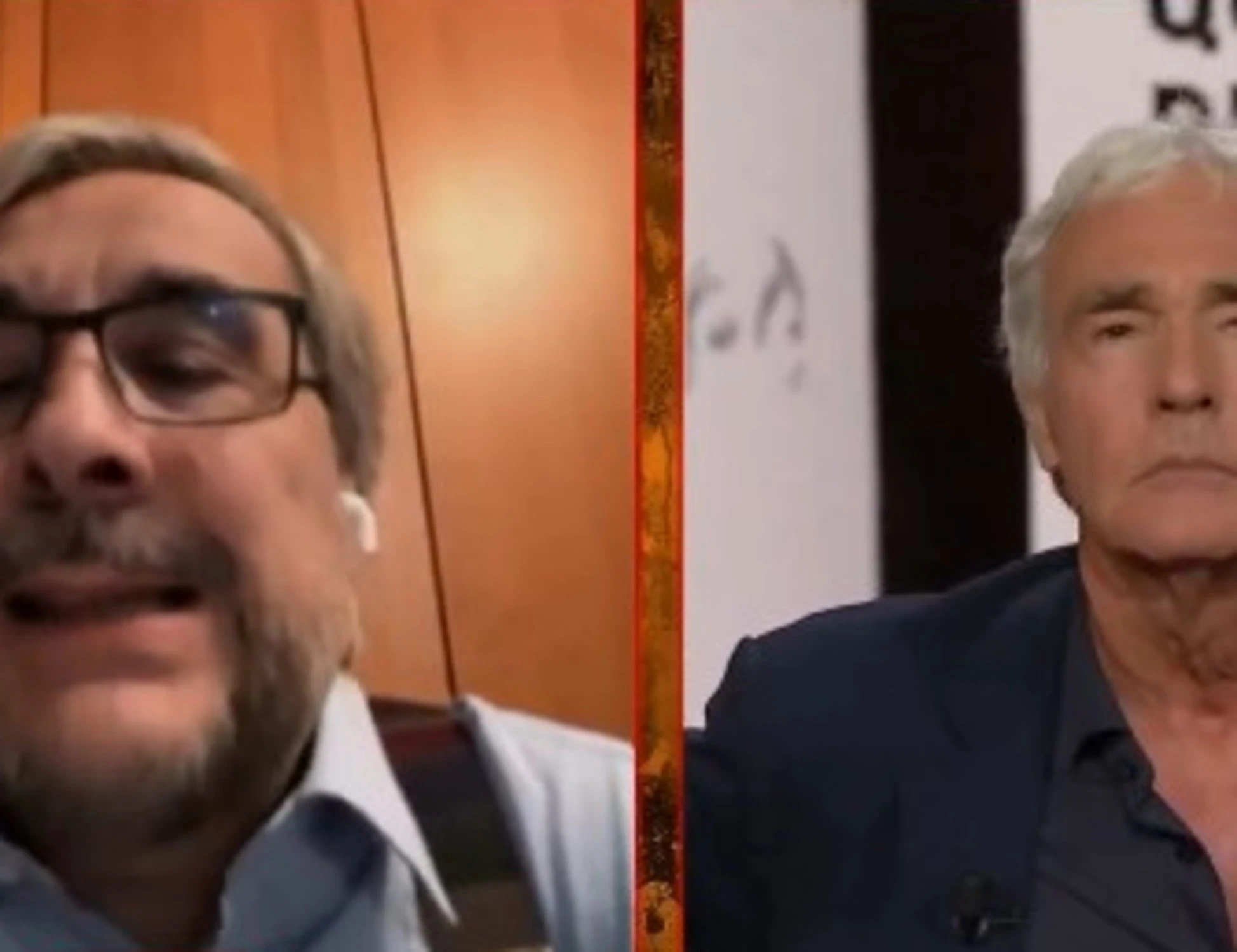Massimo Giletti, volano stracci con il genetista dei Poggi: "Sono io deficiente?", Sì, lo è"