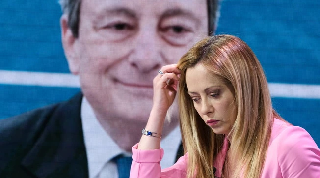 Meloni e Draghi