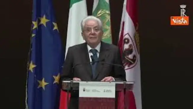 Leggi l'articolo: Mattarella a Trento: Repubblica e autonomia sono strettamente collegate tra loro