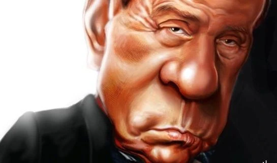 Silvio Berlusconi visto da Benny