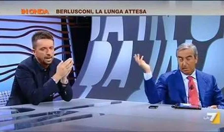 Andrea Scanzi e Maurizio Gasparri