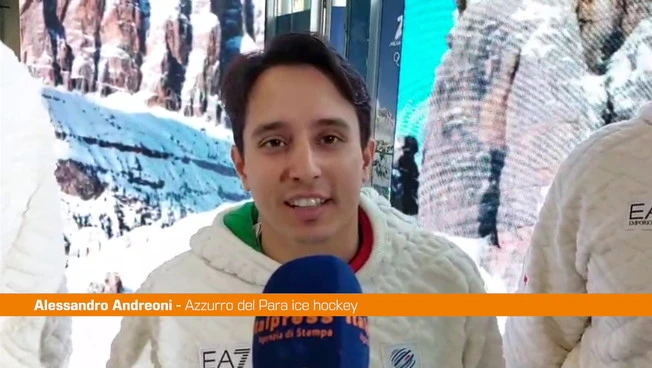 Azzurri del Para ice hockey "Obiettivo far emozionare ai Giochi"