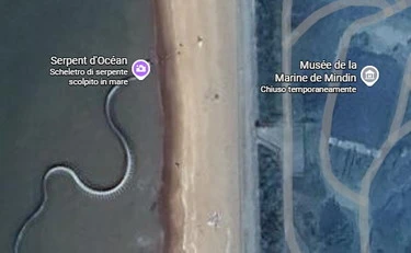 Google Maps-choc: cosa appare davanti alle coste della Loira