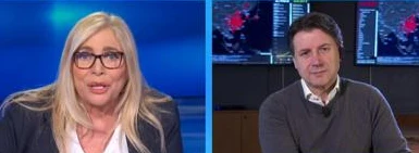 Coronavirus, Mara Venier, domanda scomoda a Giuseppe Conte: "Come mai ci siamo ritrovati così?" e lui...
