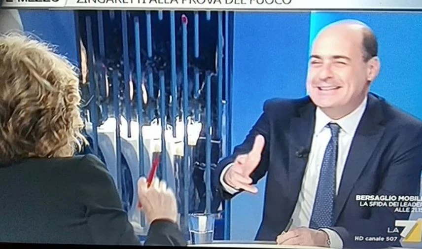 Otto e mezzo, Lilli Gruber massacrata di insulti sui social: "Quando c'è Zingaretti è radiosa"