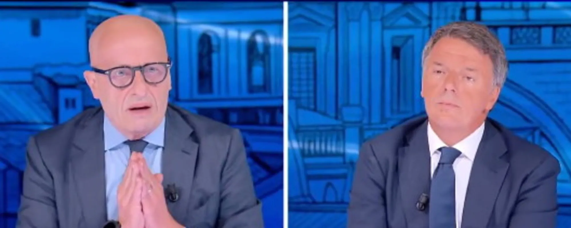 "Ma scusi, lei che ci fa?". Basta una sola domanda: Sallusti inchioda Matteo Renzi e la sinistra