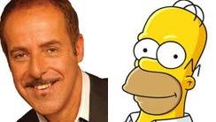 Massimo Lopez e Homer Simpson