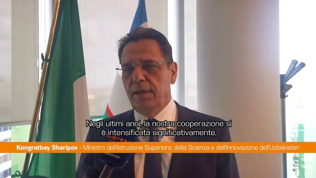 Ministro Sharipov “Intensa cooperazione Italia-Uzbekistan in settore istruzione”