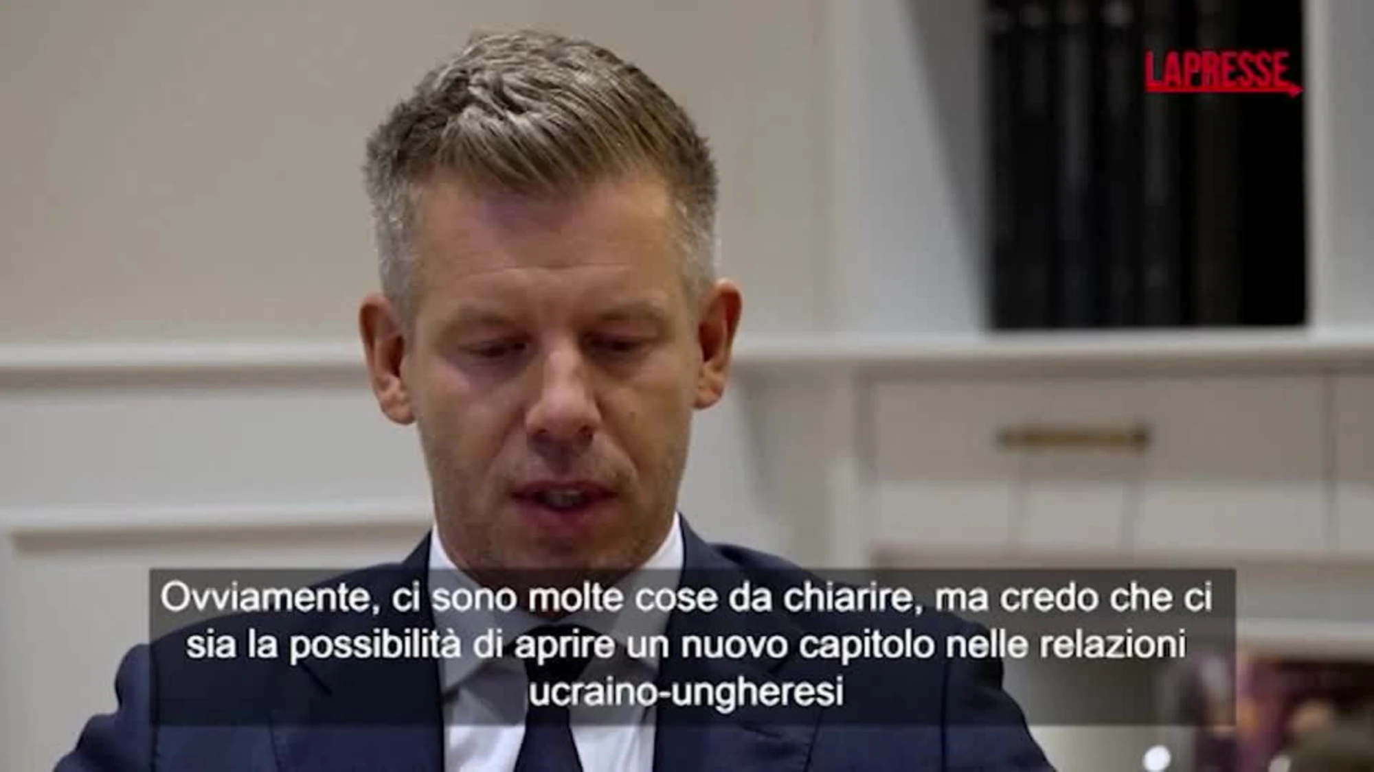 Ucraina, Magyar: "Non credo che un Paese in guerra possa entrare a far parte dell'Ue"