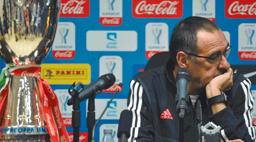 Maurizio Sarri bocciato da Luciano Moggi: "Non ha capito la Juventus, il suo errore più grande"