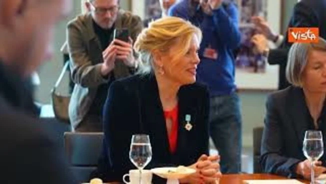 Zelensky a Berlino incontra la Presidente del Bundestag tedesco Yulia Kloeckner