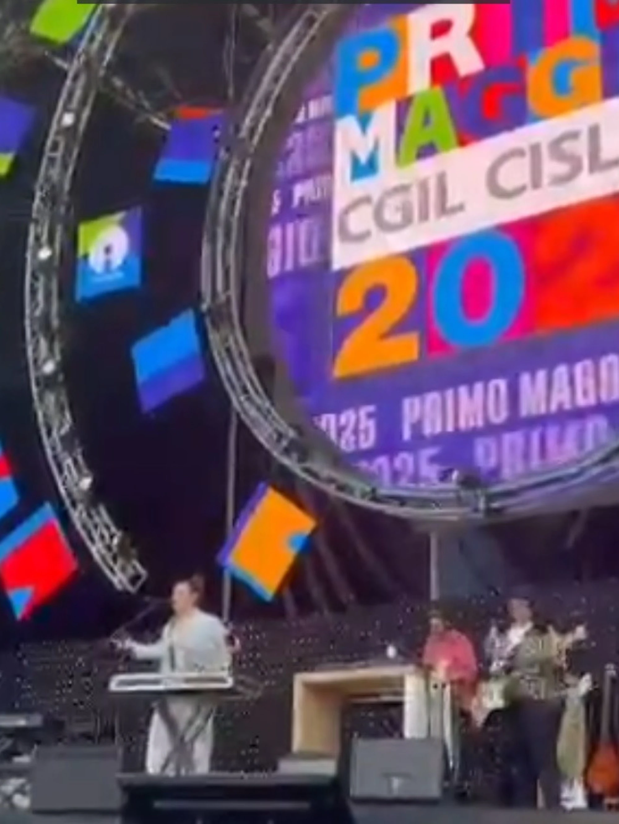Concertone 1° maggio, il racconto: "Bella Ciao" e "Palestina libera"