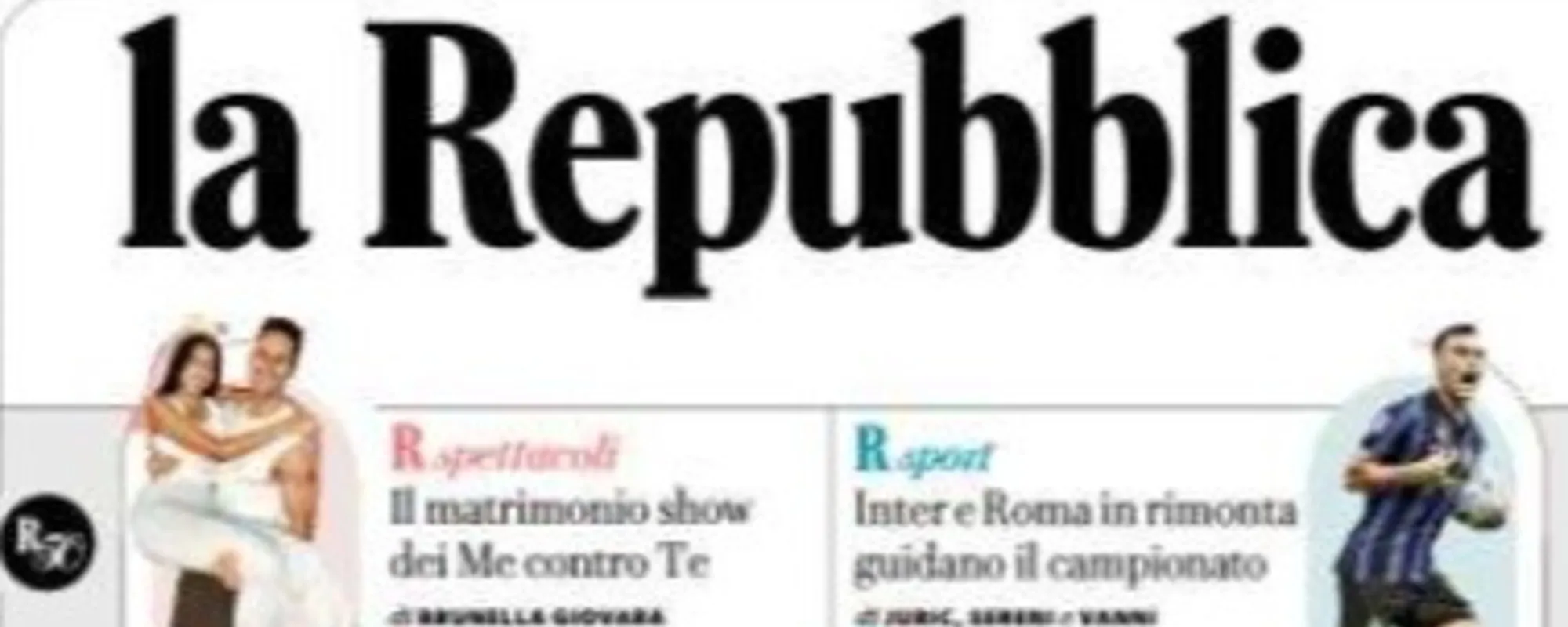 Repubblica ossessionata dal fascismo: la prima pagina che lascia senza parole