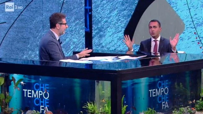 Luigi Di Maio difende Fabio Fazio, la frase grottesca: a cosa si è ridotto per attaccare Matteo Salvini