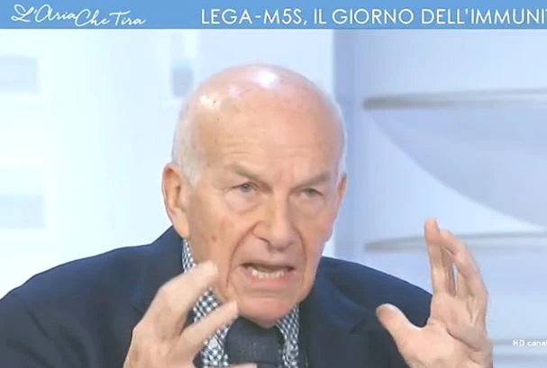 Fausto Bertinotti: "Lega e M5s stanno costruendo un regime autoritario"