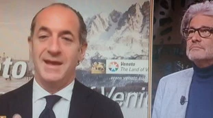 Luca Zaia a Dritto e Rovescio smonta la ricetta-Speranza: "Lavarsi le mani e distanziamento valgono più del lockdown"