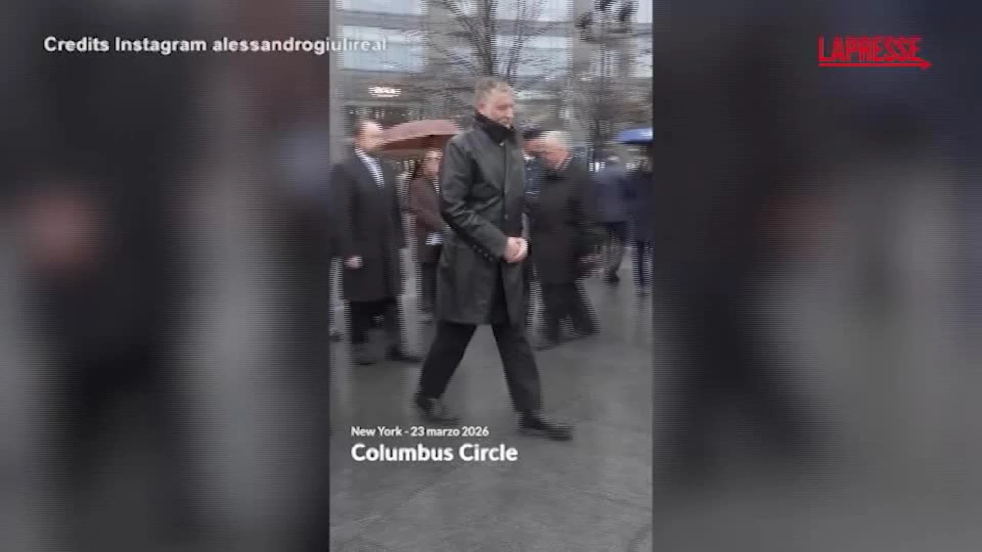 Usa, il ministro della cultura Giuli a New York rende omaggio a Cristoforo Colombo