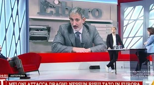 Senaldi a Tagadà: "Meloni? No, Schlein ha attaccato Draghi"