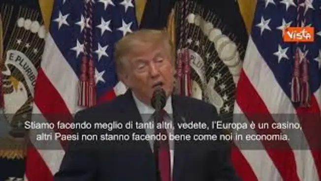 Leggi l'articolo: Trump scherza su Xi: Mi ha detto che sto facendo un ottimo lavoro. Ovviamente in lingua cinese