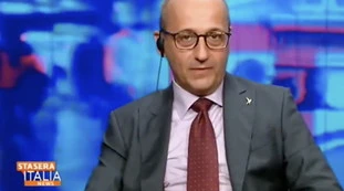 Alberto Bagnai a Stasera Italia: "Mes? L'Europa non sono quattro amici al bar"