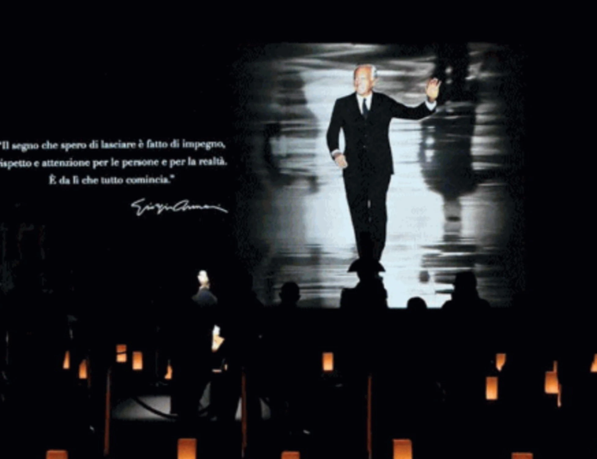 L’inchino di vip e cittadini. Migliaia in fila per Armani