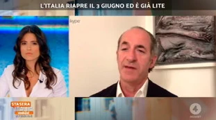 Luca Zaia a Stasera Italia: "Autonomia processo inesorabile, l'unico problema è a Roma"