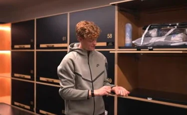 Jannik Sinner, un clamoroso video dallo spogliatoio: cosa svela