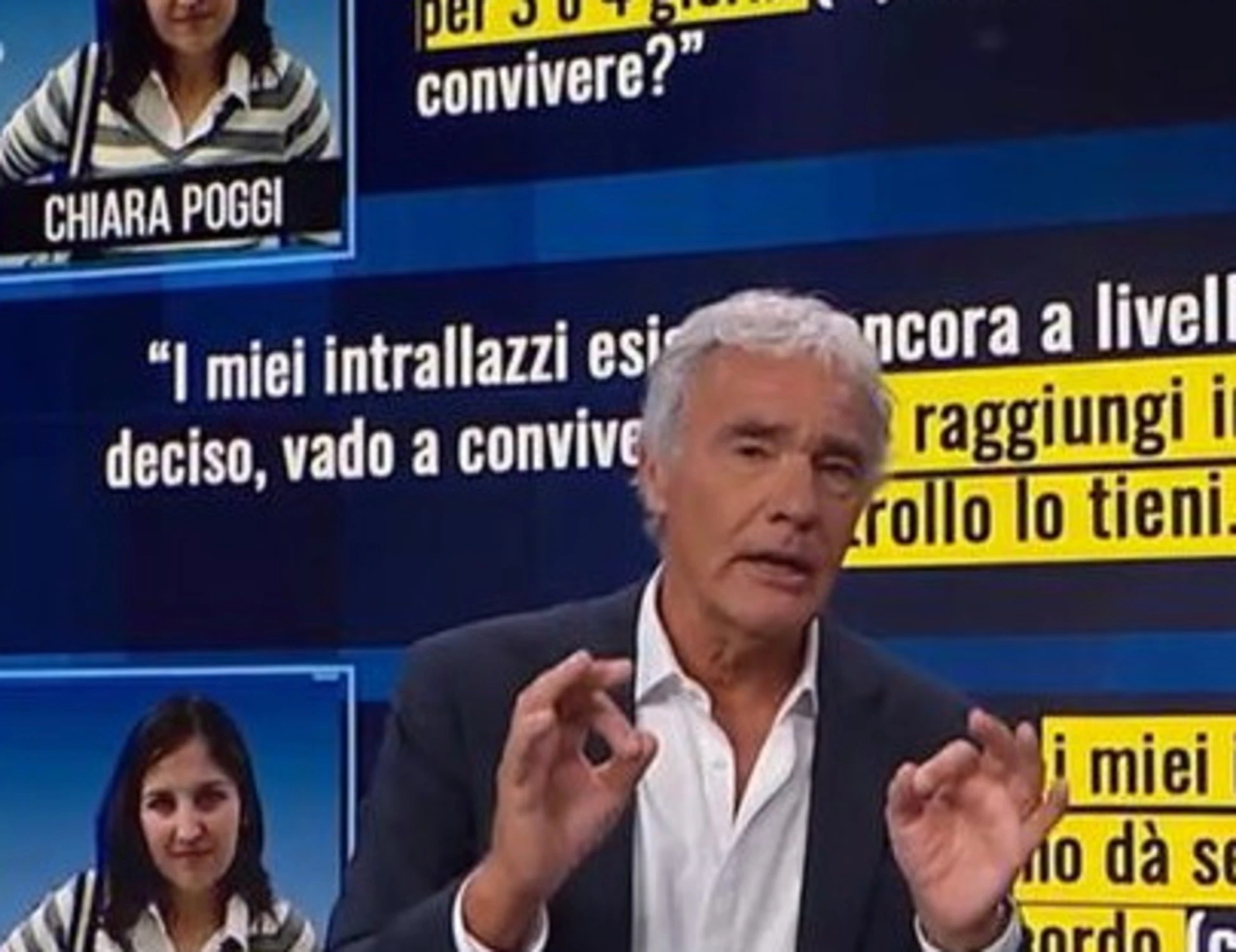 Chiara Poggi, Giletti e gli sms segreti: "L'ipotesi di una relazione segreta"