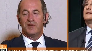 Dritto e Rovescio, Luca Zaia porta il governo a lezioni di democrazia: "Una sconfitta sociale"