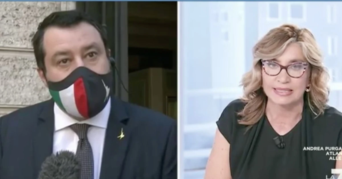 &nbsp;Matteo Salvini dalla Merlino