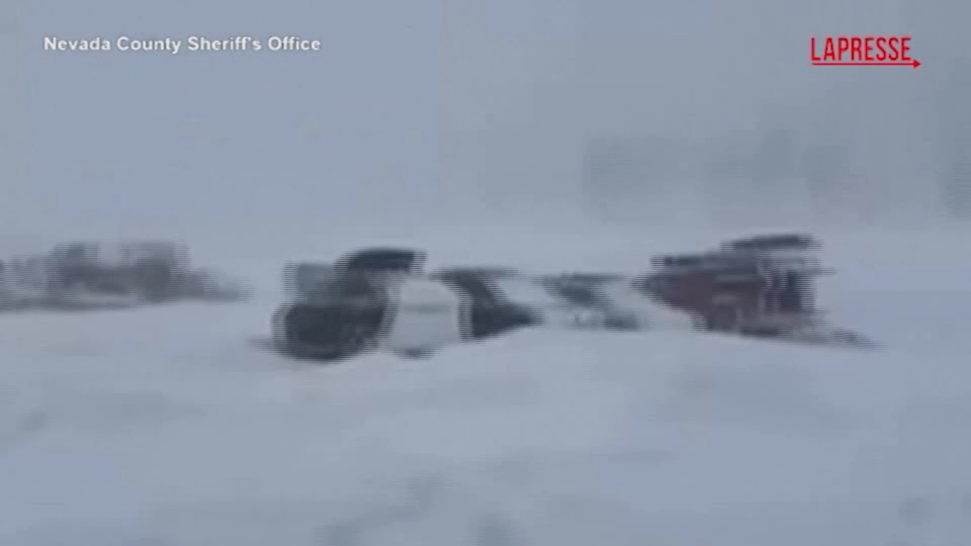 Usa, valanga nel nord della California: 10 dispersi