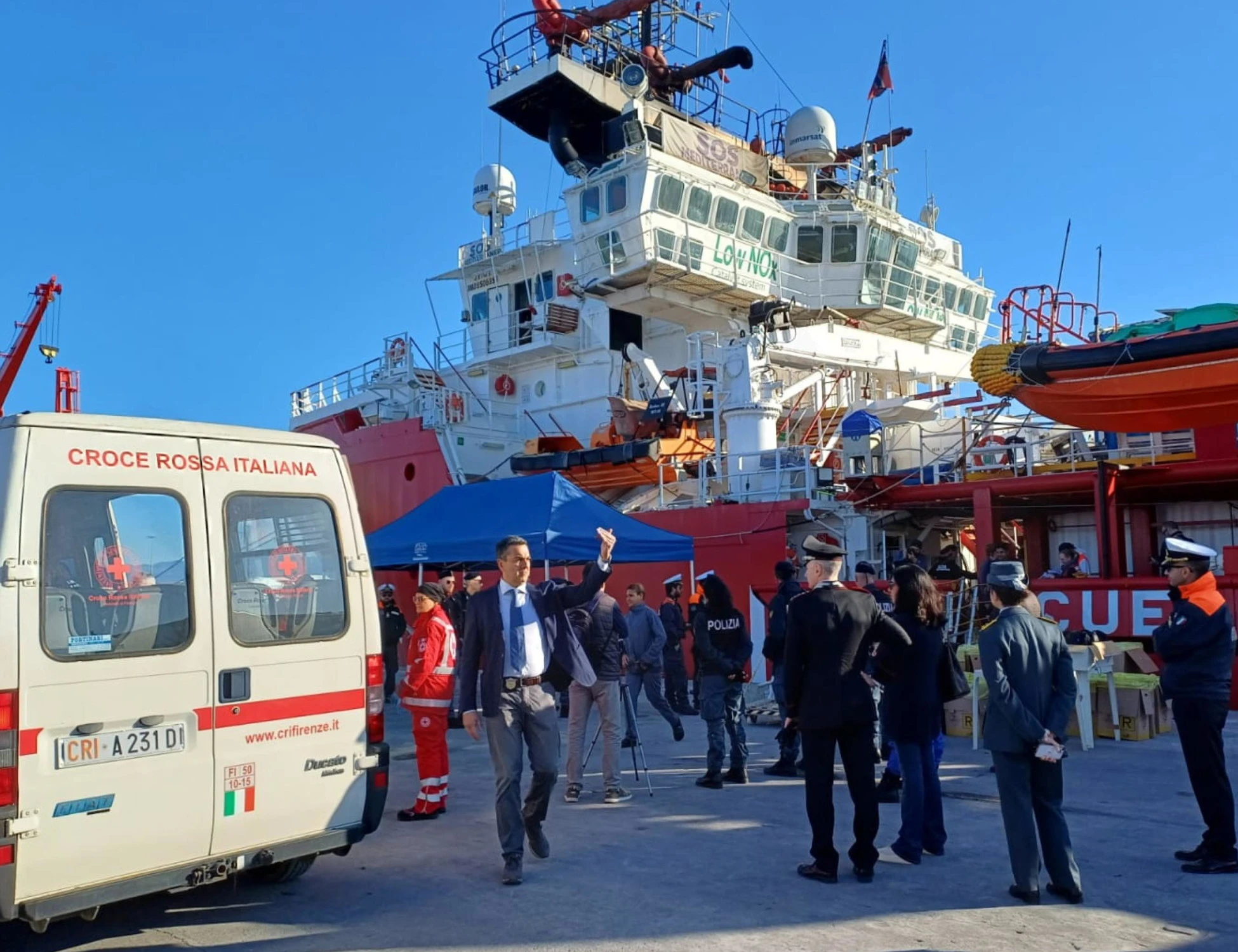 Ocean Viking, migrante arrestato dopo lo sbarco: chi è